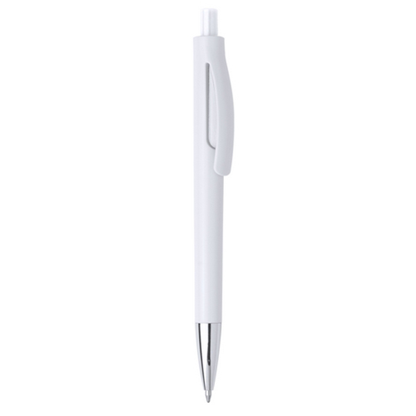 Bolígrafos personalizados Bix blanco