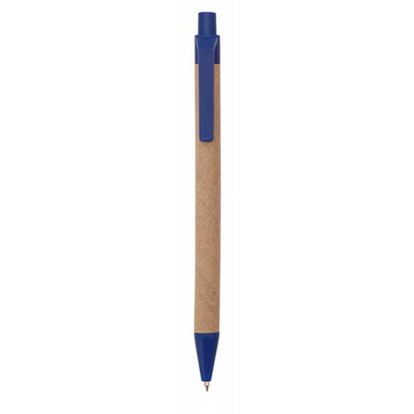 Bolígrafos personalizados Eco azul