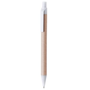 Bolígrafos personalizados Eco blanco
