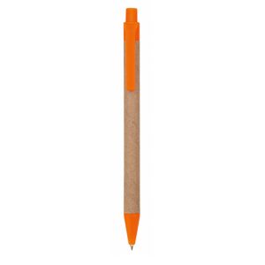 Bolígrafos personalizados Eco naranja