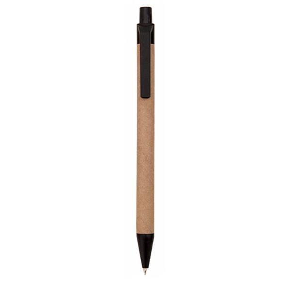 Bolígrafos personalizados Eco negro